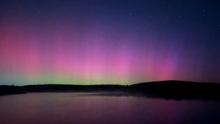 Северное сияние наблюдали жители Иркутской области 13 сентября